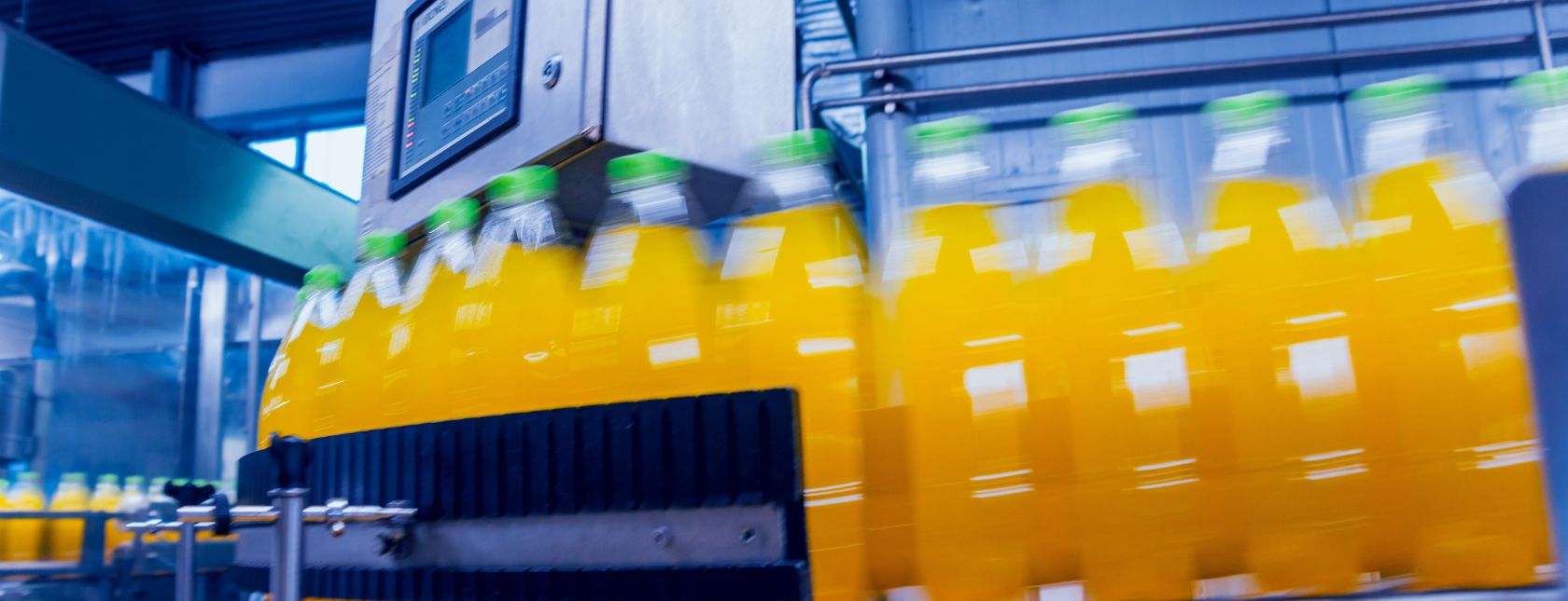 Produção de garrafas