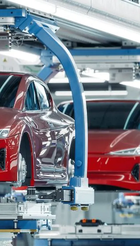 Fábrica de montagem de carros