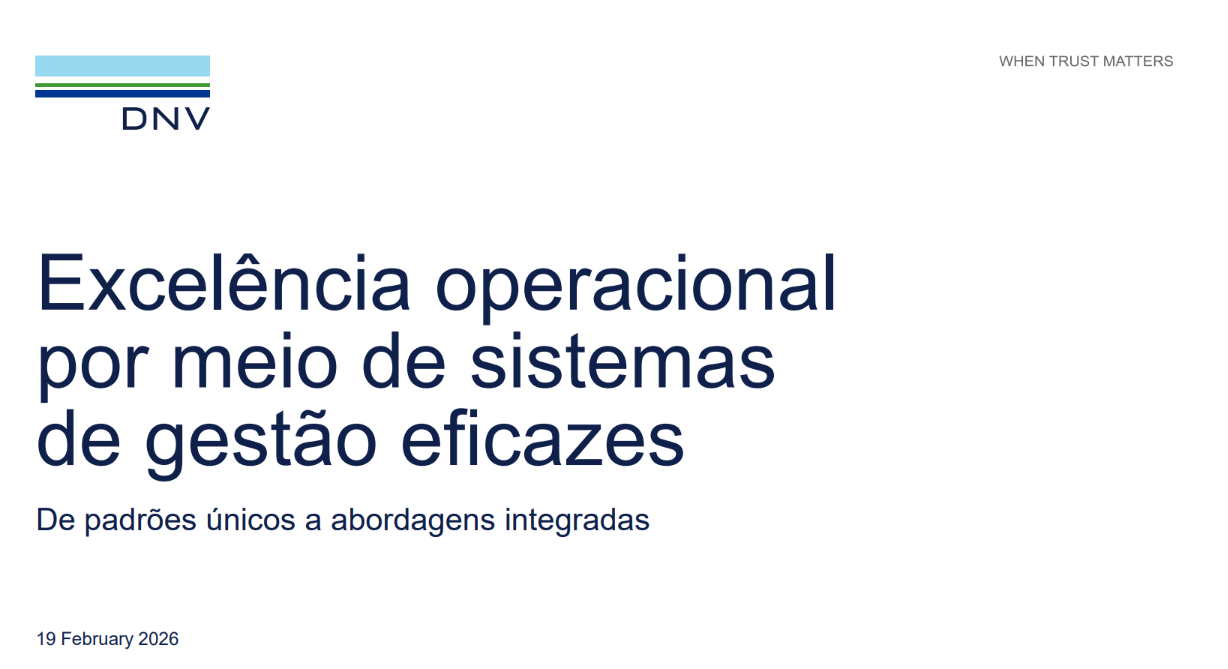 Apresentação: Excelência Operacional por meio de Sistemas de Gestão Eficazes
